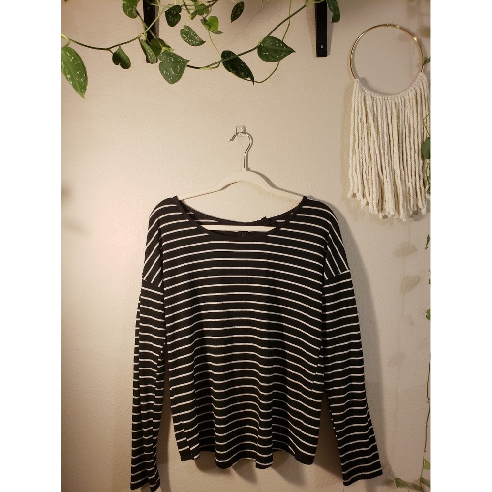 Long Sleeve Striped Shirt